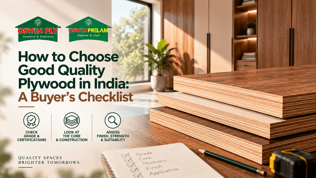How to Choose Good Quality Plywood in India: A Buyer's Checklist
