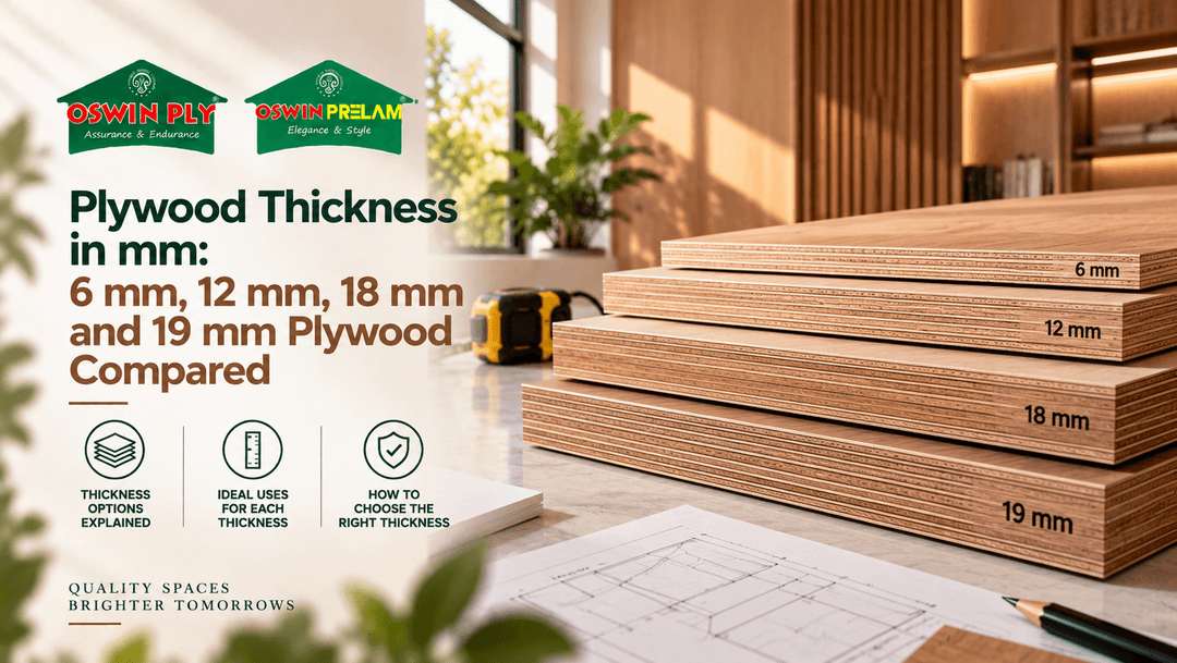 Plywood Thickness in mm: 6 mm, 12 mm, 18 mm and 19 mm Plywood Compared