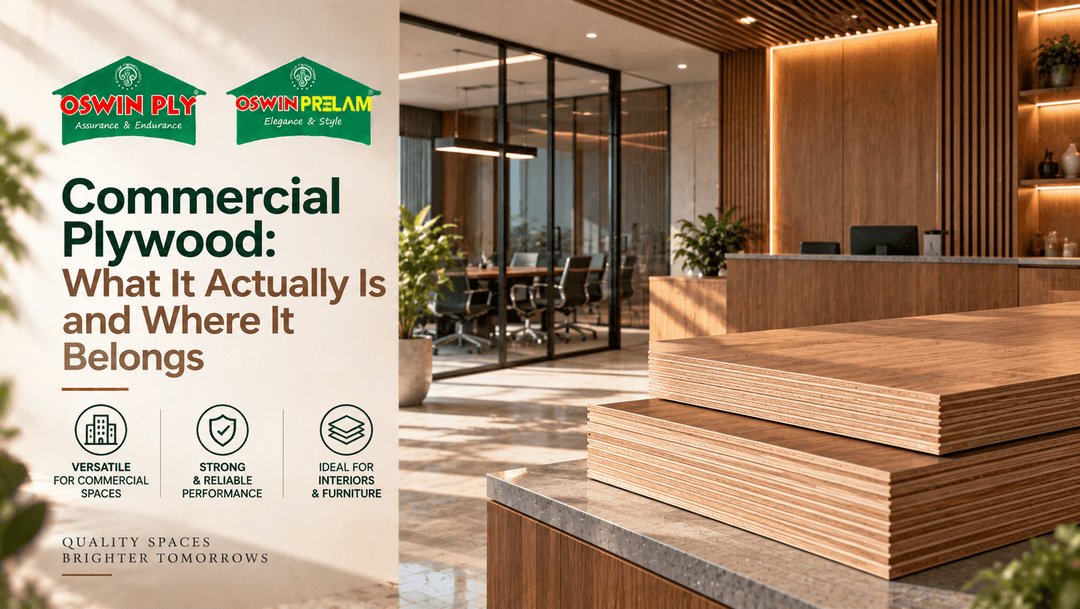 Commercial Plywood: What It Actually Is and Where It Belongs